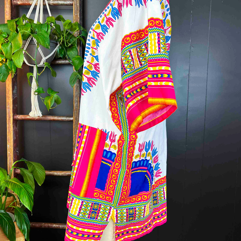 
                      
                        Pre-loved Traditional Thai Dashiki Mini Dress - Size O/S
                      
                    