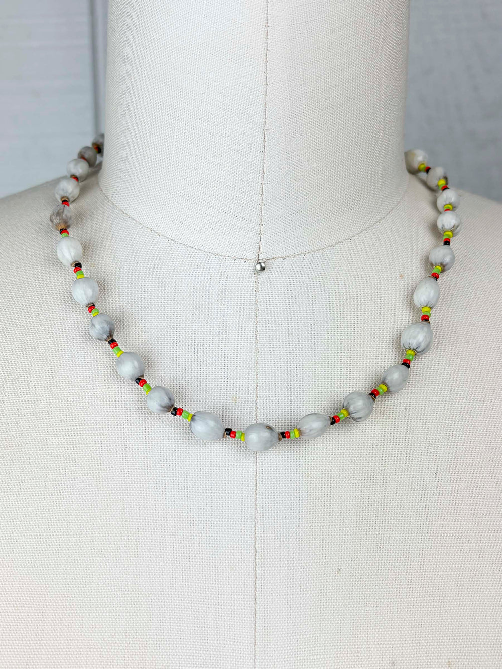 Vintage Rasta Shell Necklace
