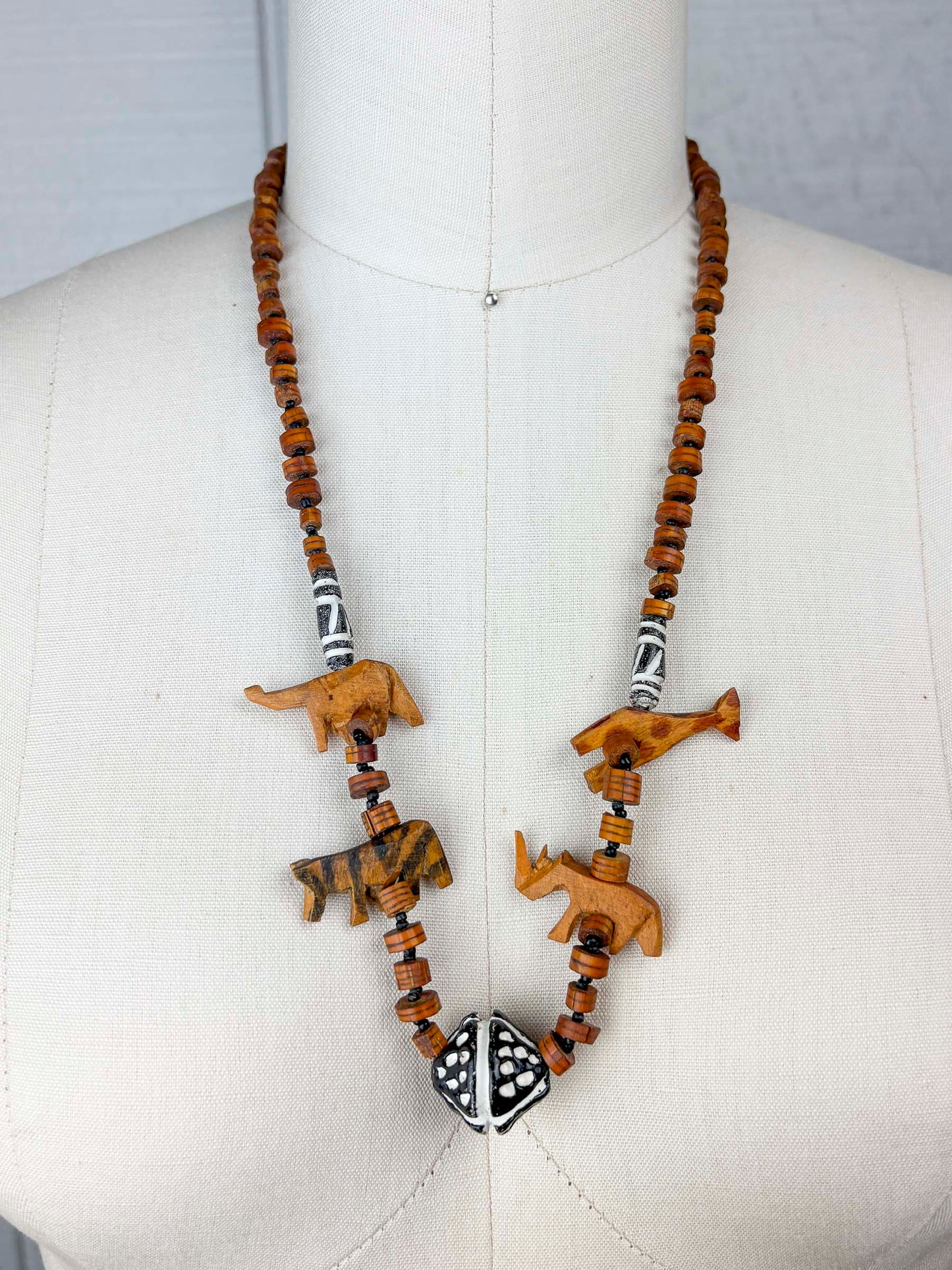 Vintage Mini Safari Necklace