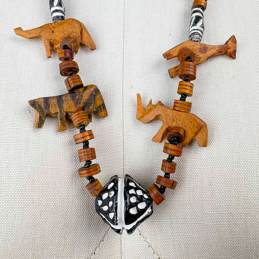 Vintage Mini Safari Necklace
