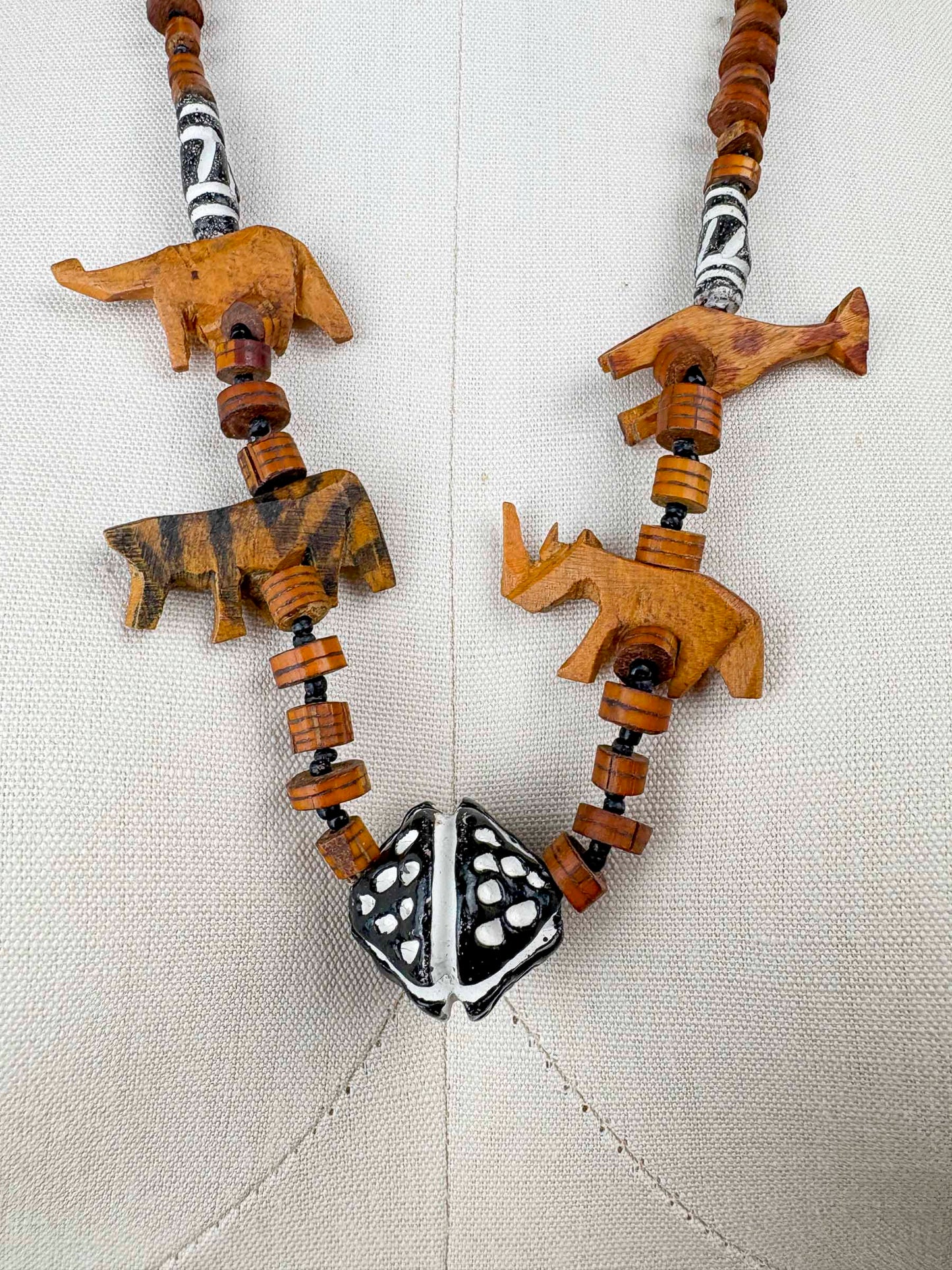 Vintage Mini Safari Necklace