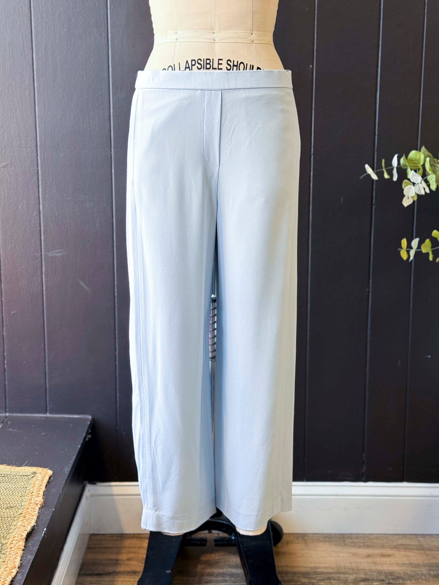 New With Tags Pale Blue Theory Trousers - Size S (6)