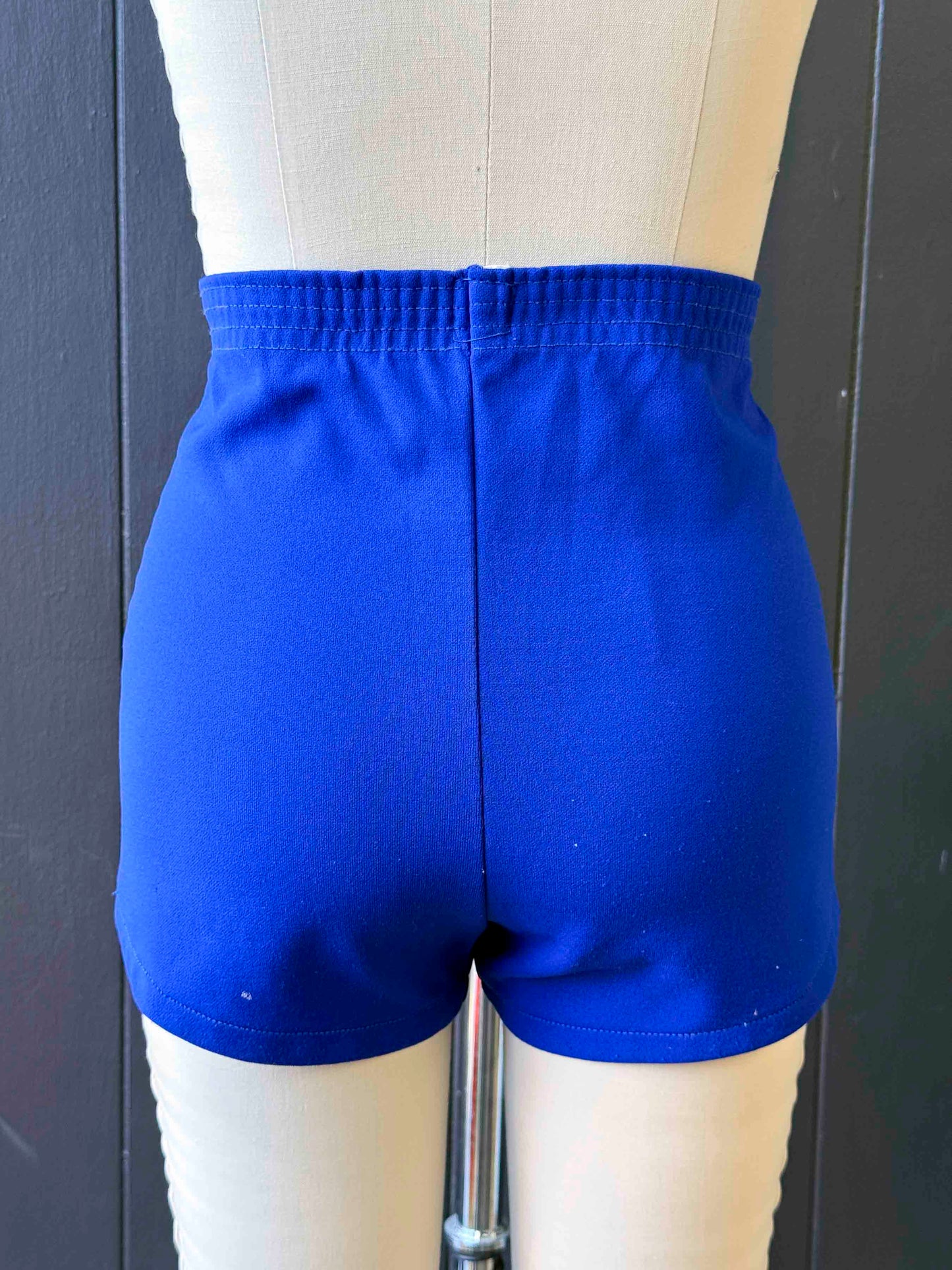 Vintage Blue Coast Guard Academy Track Shorts - Size M