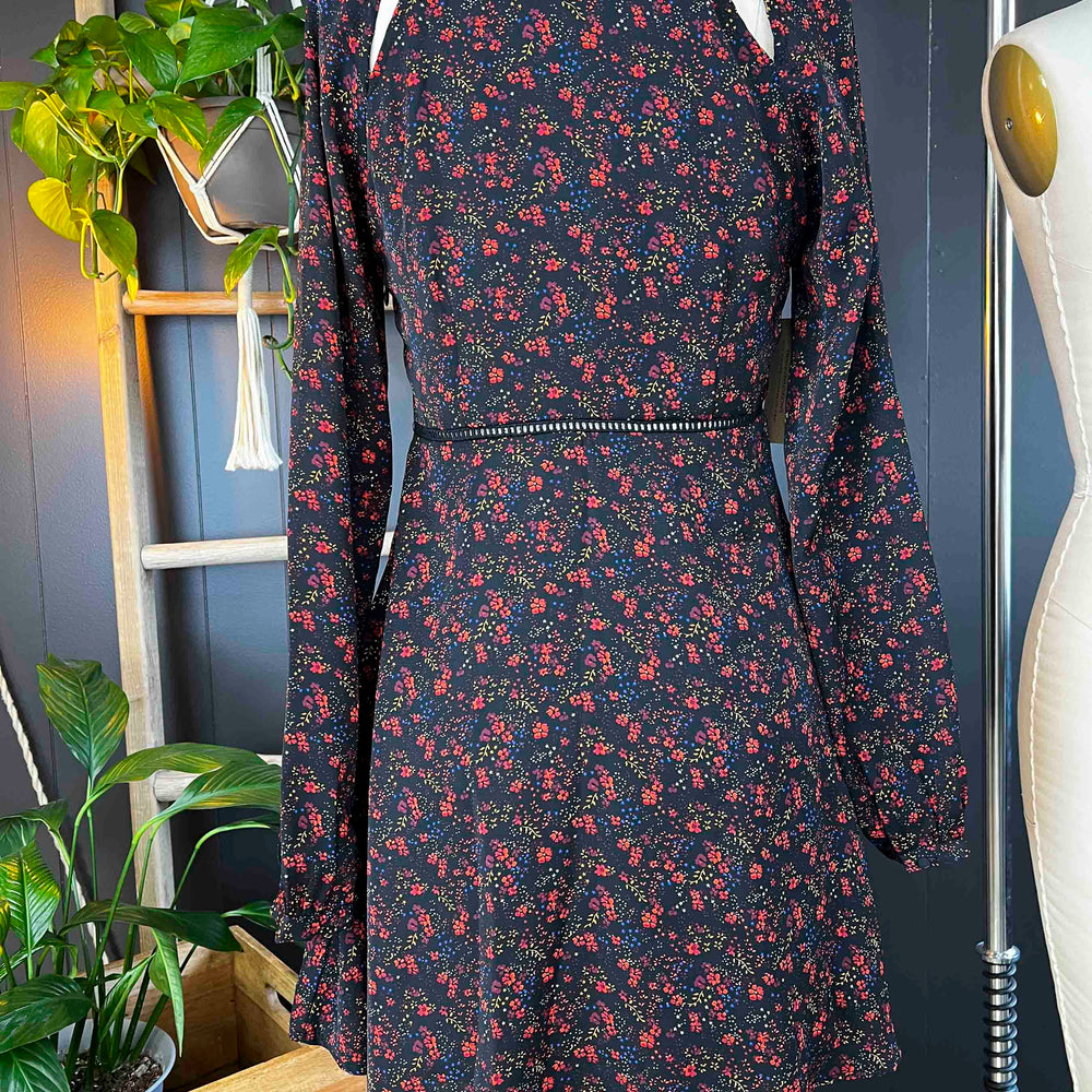
                      
                        Pre-loved Red Floral Mini Dress - Size XS
                      
                    