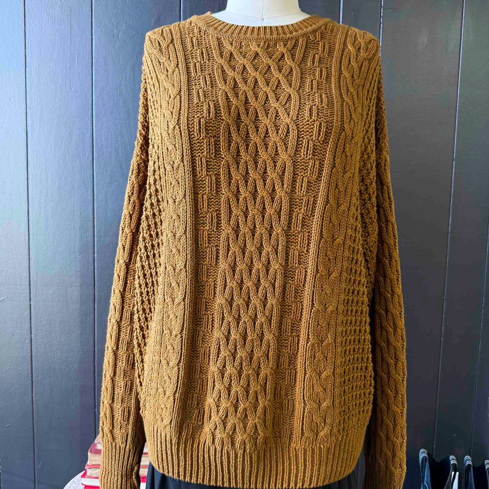 Pre-loved Golden Sweater - Size XL