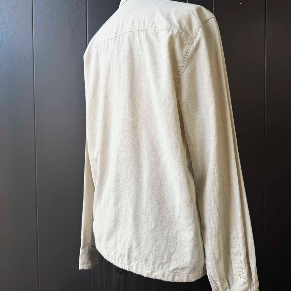 
                      
                        Pre-loved Tan Button-down Cinched Bottom Top - Size M
                      
                    