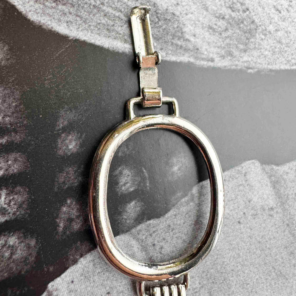 
                      
                        Vintage Silver Horsehead Western Bracelet
                      
                    