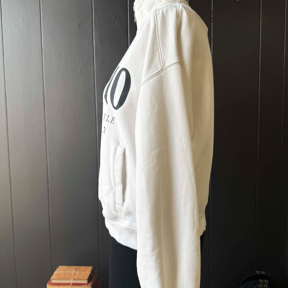 Pre-loved Palermo Sport White Hoodie - Size S