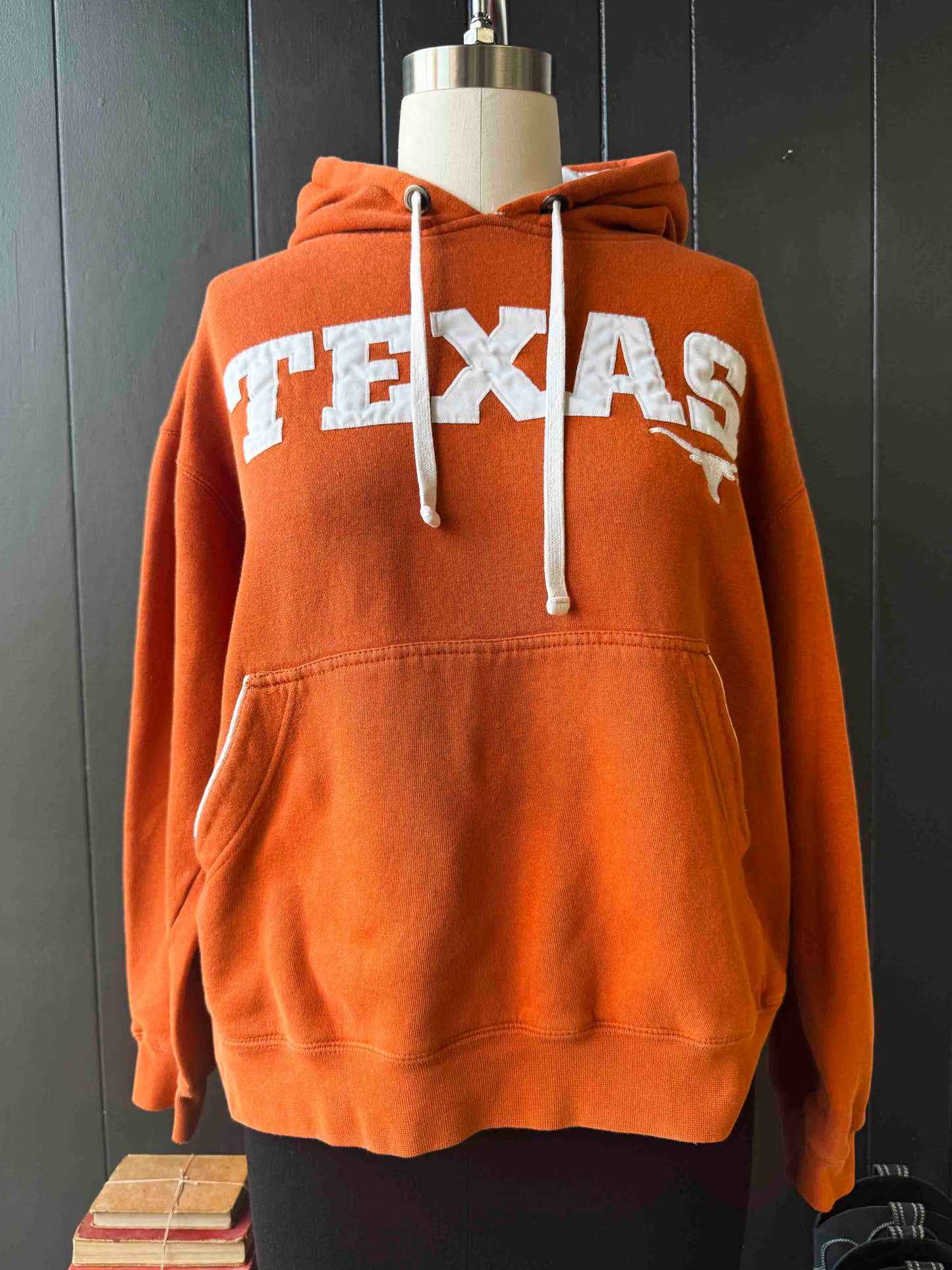 Pre-loved Texas Longhorns Orange Hoodie - Size XL