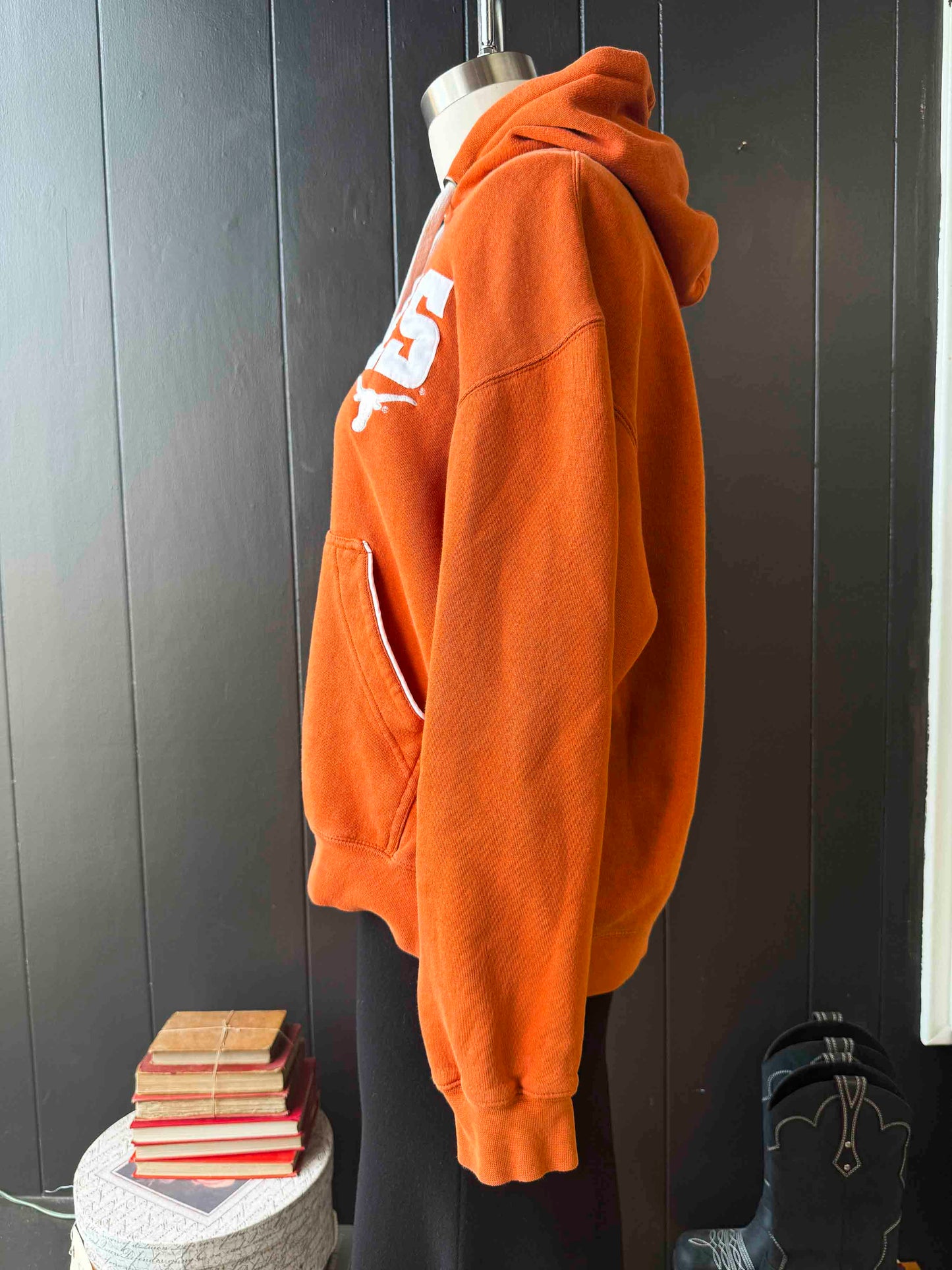 Pre-loved Texas Longhorns Orange Hoodie - Size XL