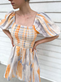 Jillian Paint Stroke Dress