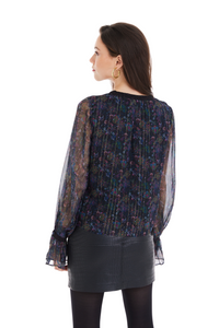 Metallic Jules Blouse