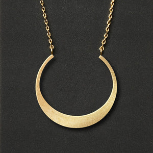 Refined Necklace - Crescent