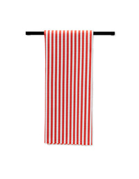 Summer Stripe Red Kitchen Tea Towel