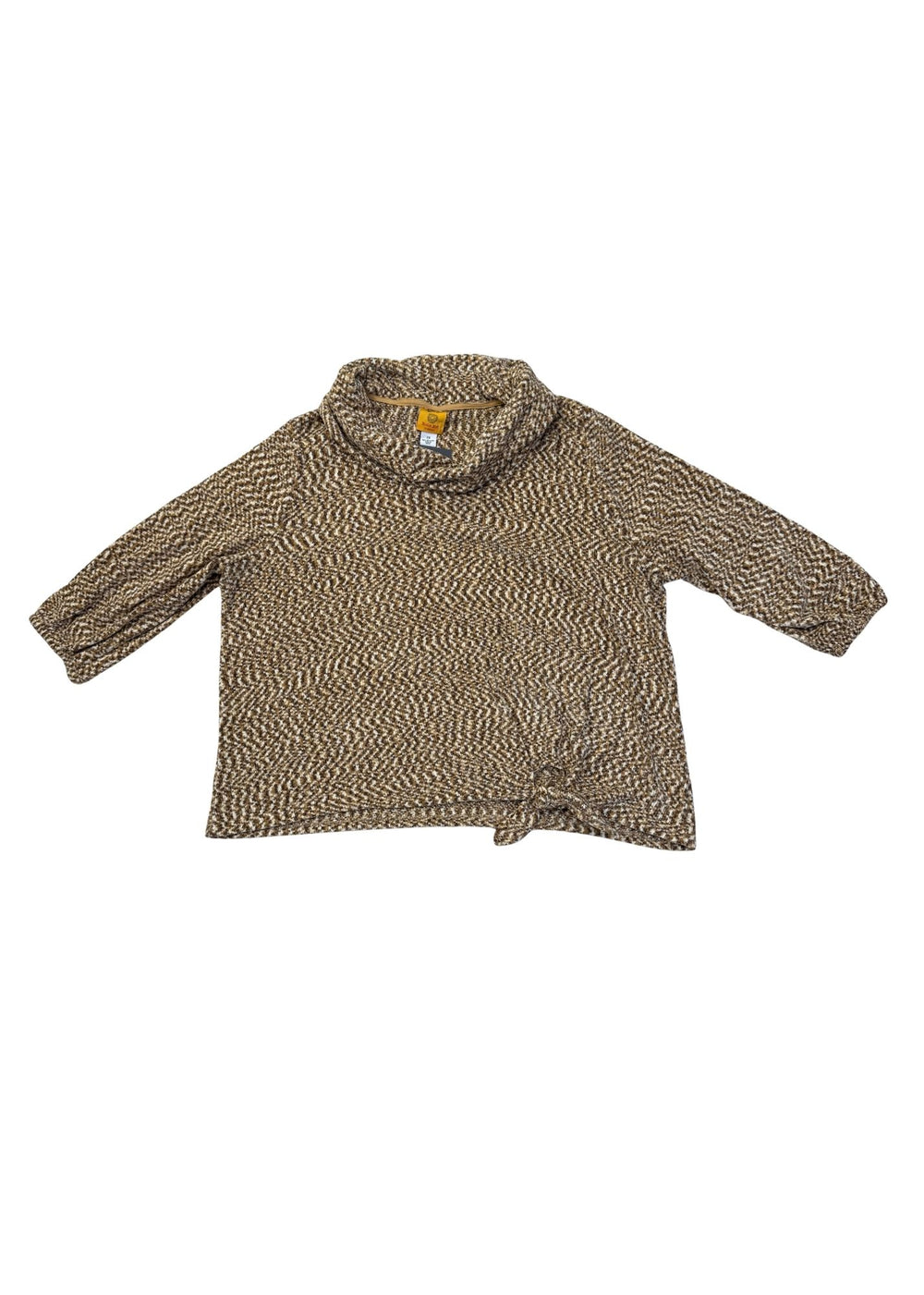 Pre-loved Brown & White Sweater - Size XXL