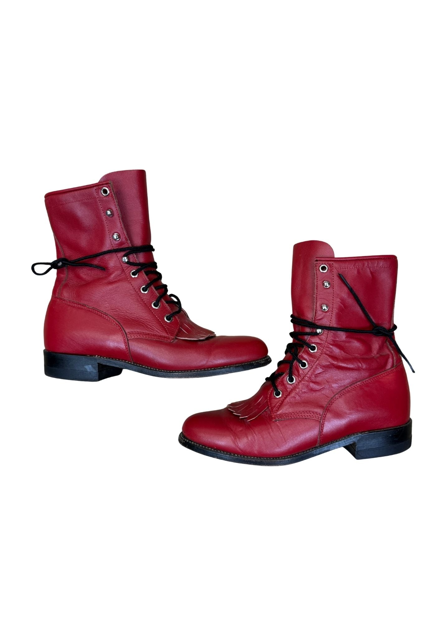 Vintage Justin Red Boots - Size 7