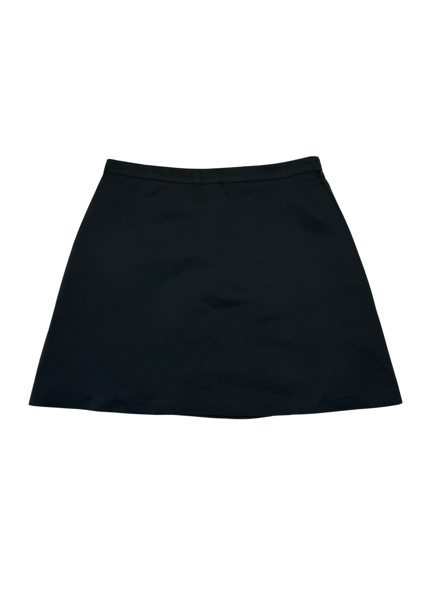 Pre-loved Madewell Black A-line Mini Skirt - Size M