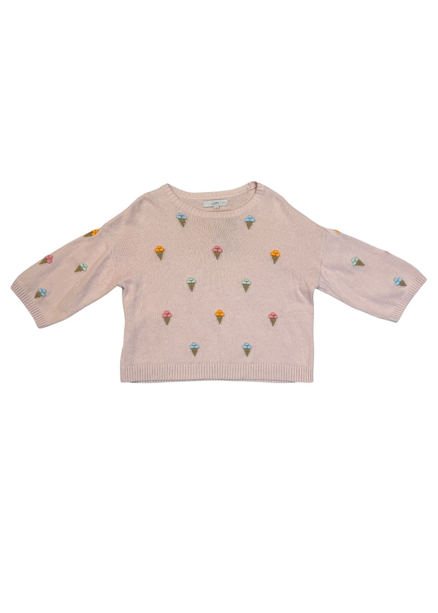 Pre-loved Loft Ice Cream Sweater - Size S