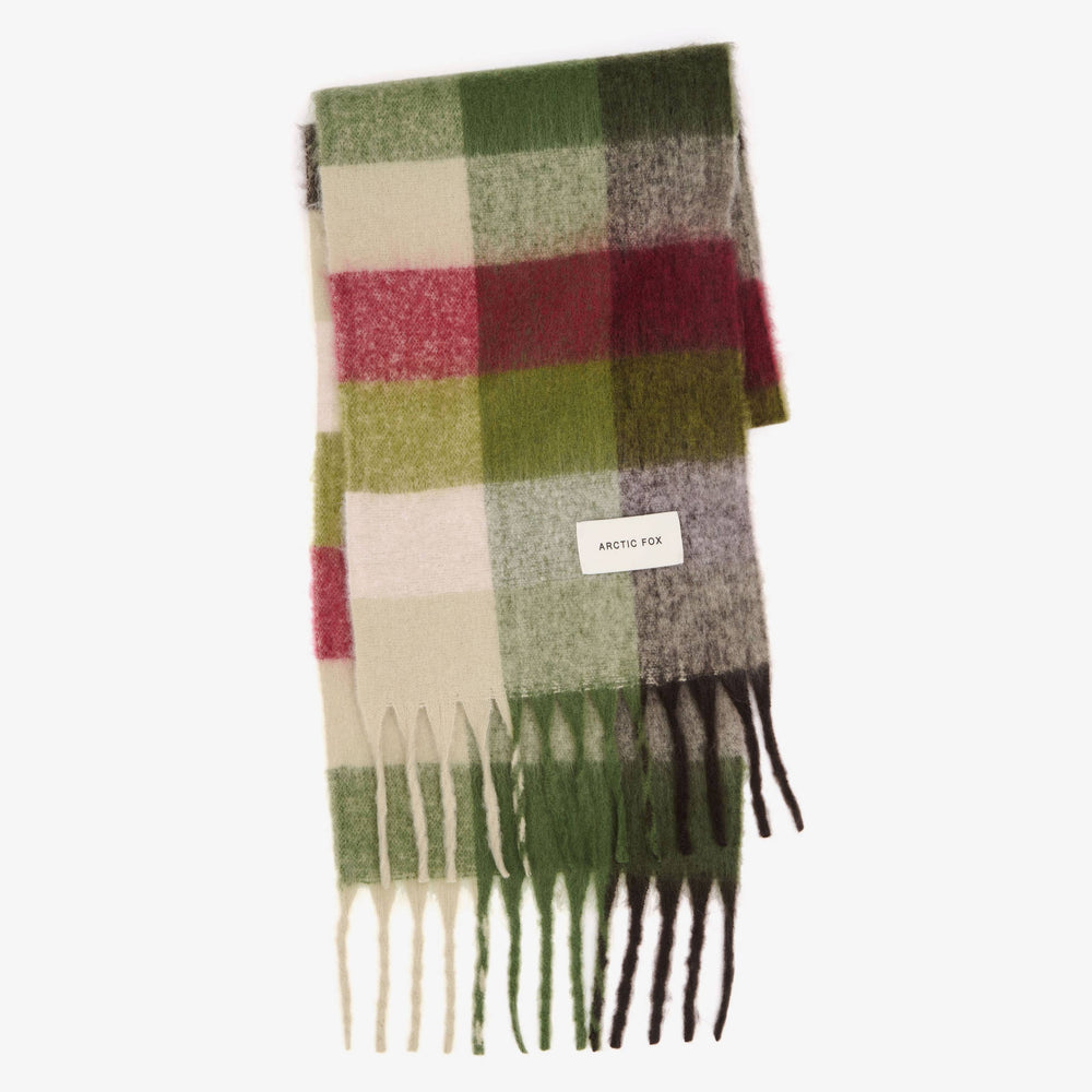 The Reykjavik Scarf - 100% Recycled - Mossy Green