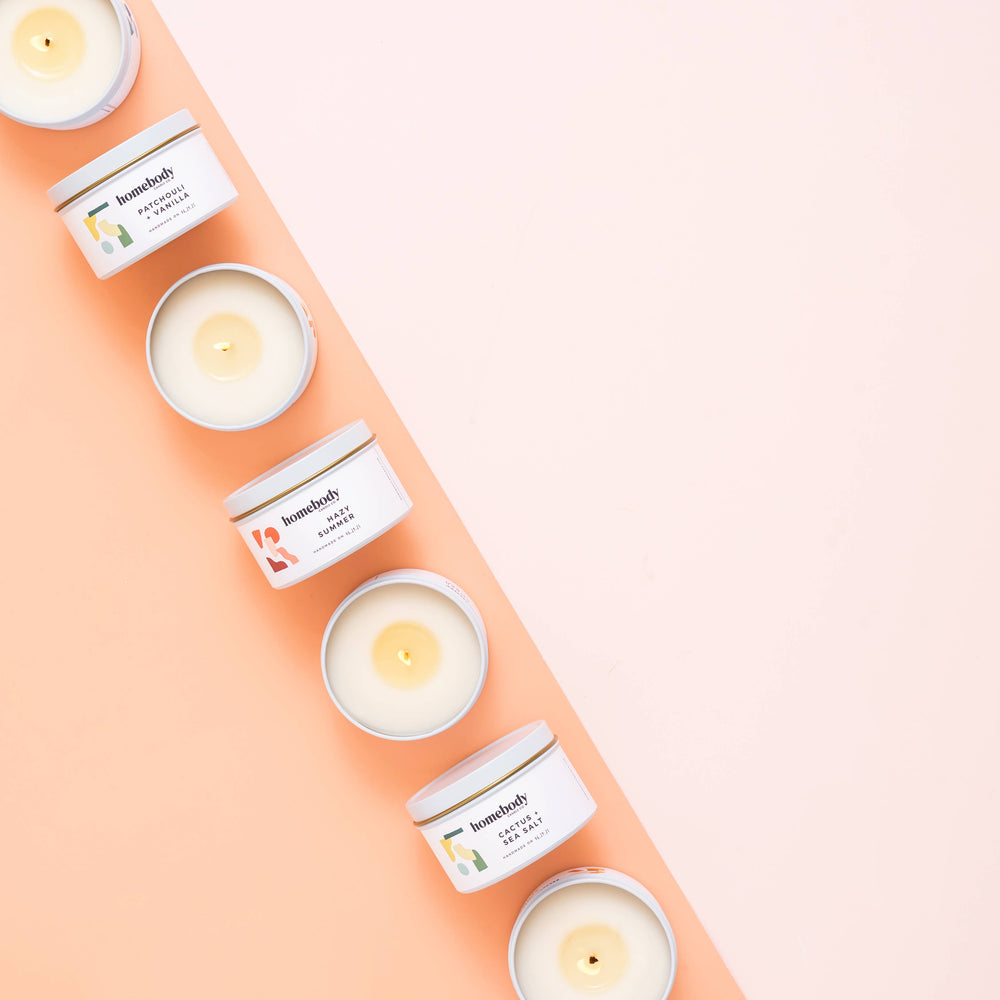 
                      
                        Driftwood + Sage Tin Candle
                      
                    