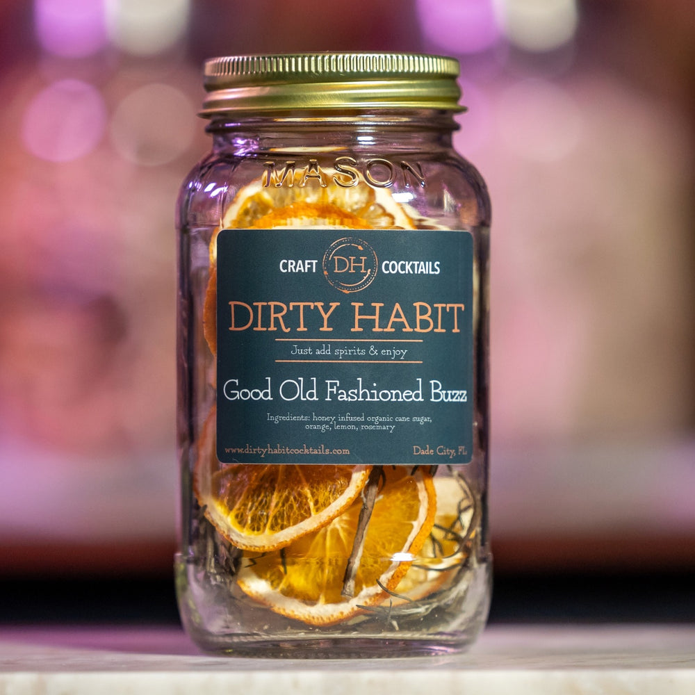 Good Old Fashioned Buzz Dirty Habit Cocktail Mix