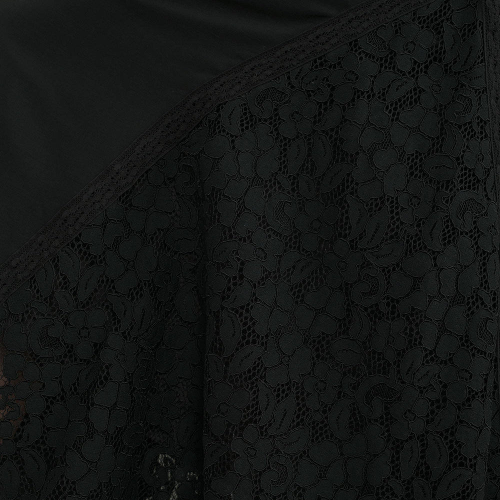 
                      
                        Lace Insert Skirt With Lining
                      
                    