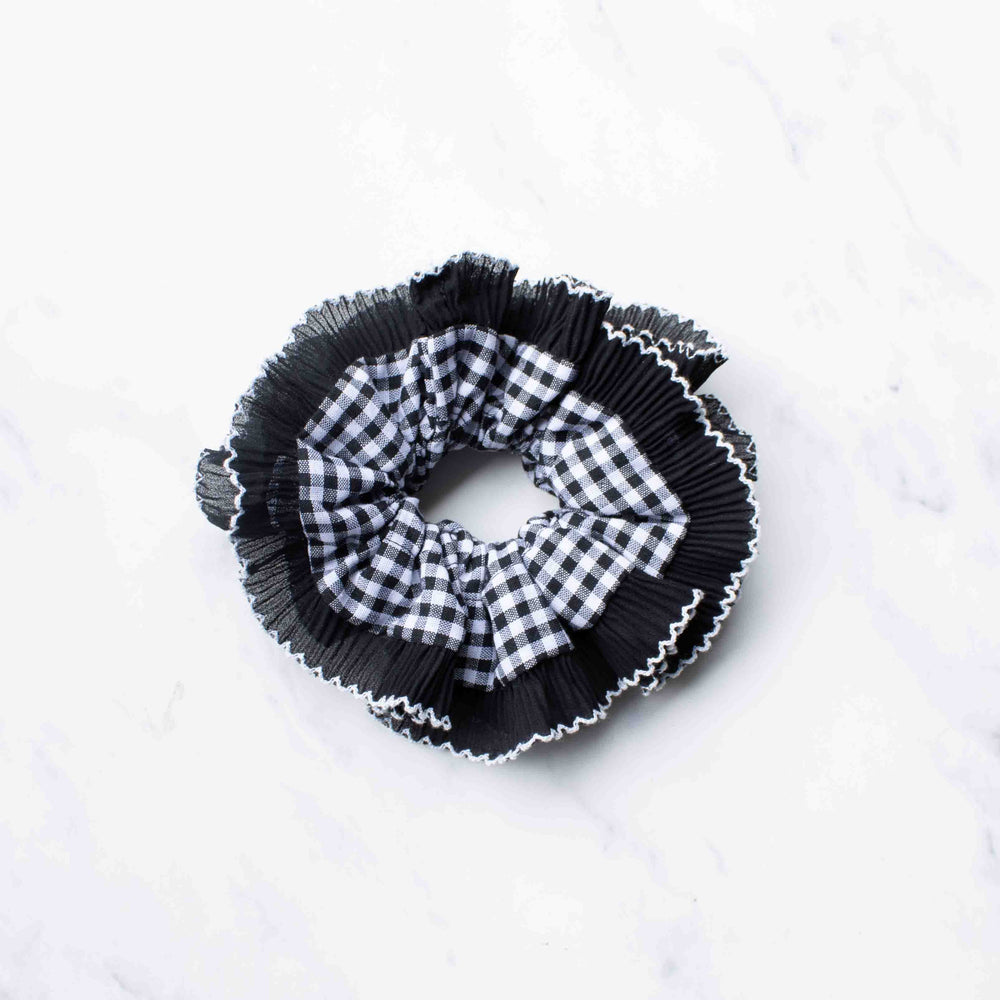 Women's Pleated Ruffle Hair Scrunchies