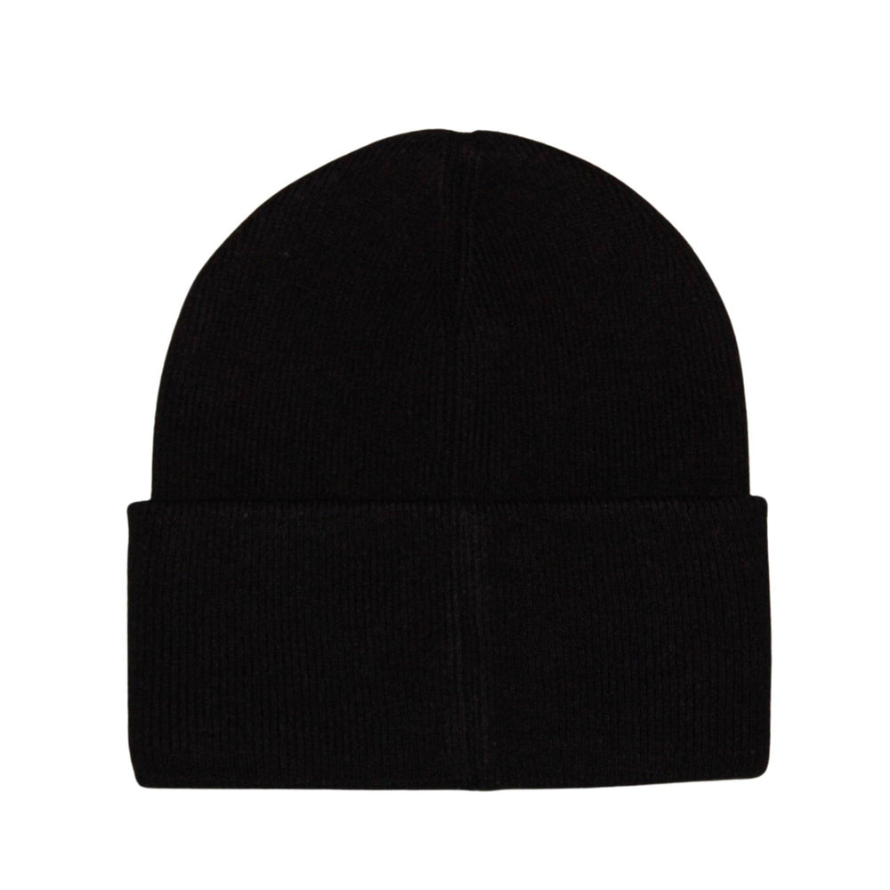 Hatphile Cat Mom Embroidery Beanie Toque - Black