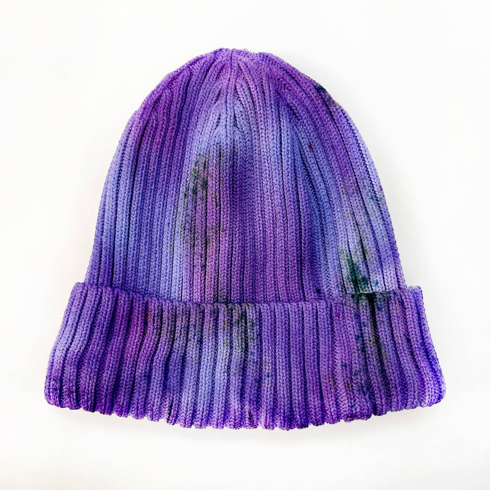 
                      
                        Grape Hand-dyed Beanie Hat
                      
                    