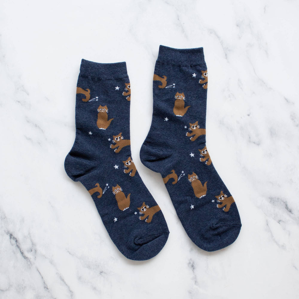 
                      
                        Cat Meow Casual Socks
                      
                    