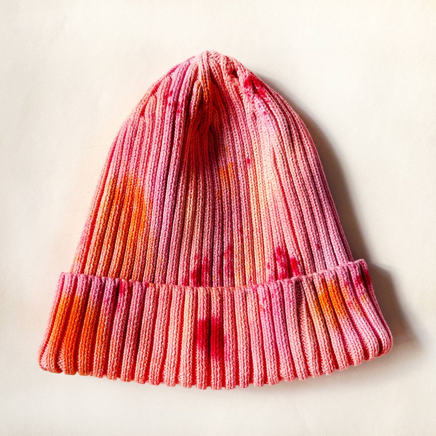 Shortcake Hand-dyed Beanie Hat