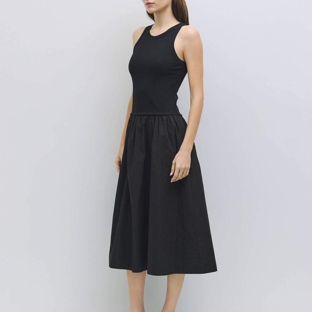 
                      
                        The Claire Twofer Midi Dress
                      
                    