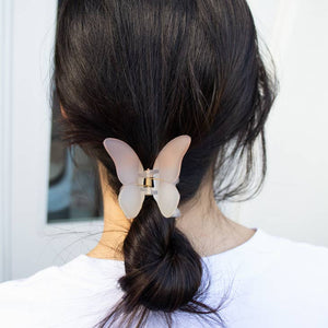 Matte Butterfly Effect Hair Claw Clip
