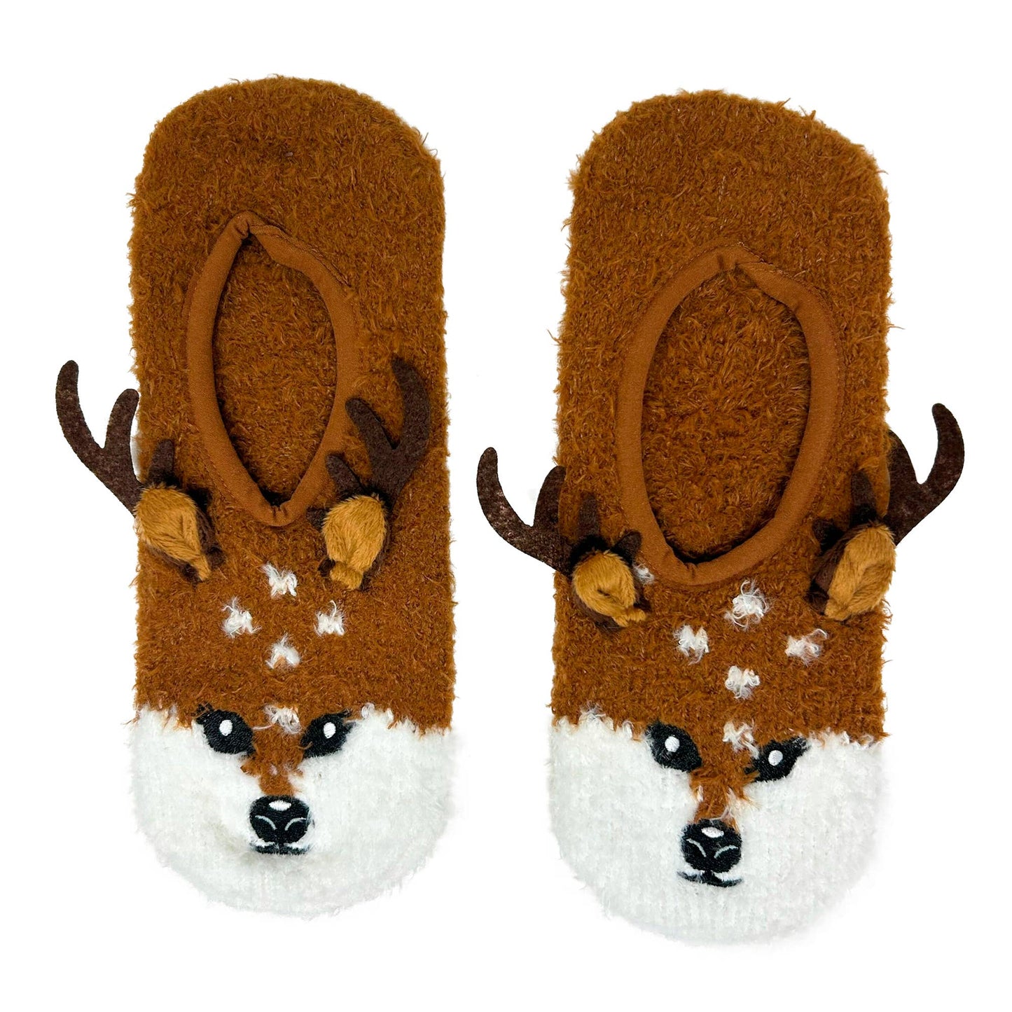 My Deer | Women's Funny Fuzzy Socks with Grippers
