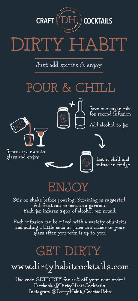 
                      
                        Classic Old Fashioned Dirty Habit Cocktail Mix
                      
                    