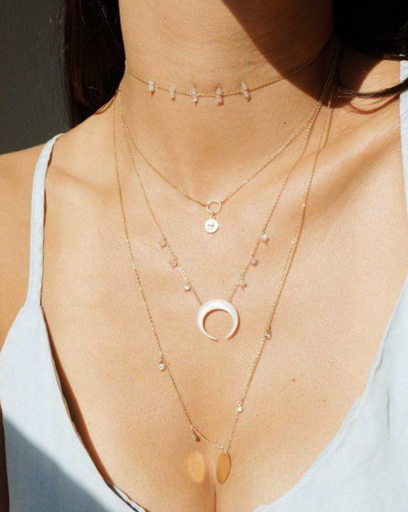 Baque Moon Necklace
