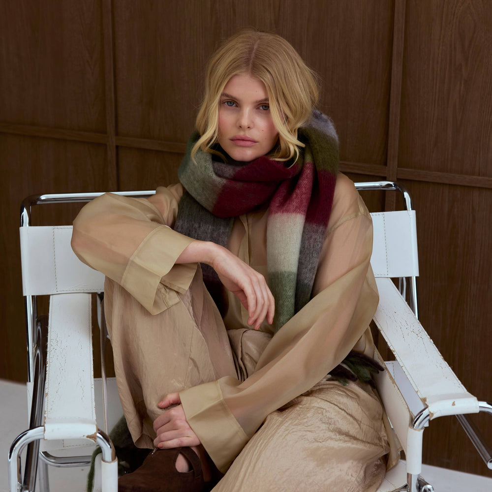 
                      
                        The Reykjavik Scarf - 100% Recycled - Mossy Green
                      
                    