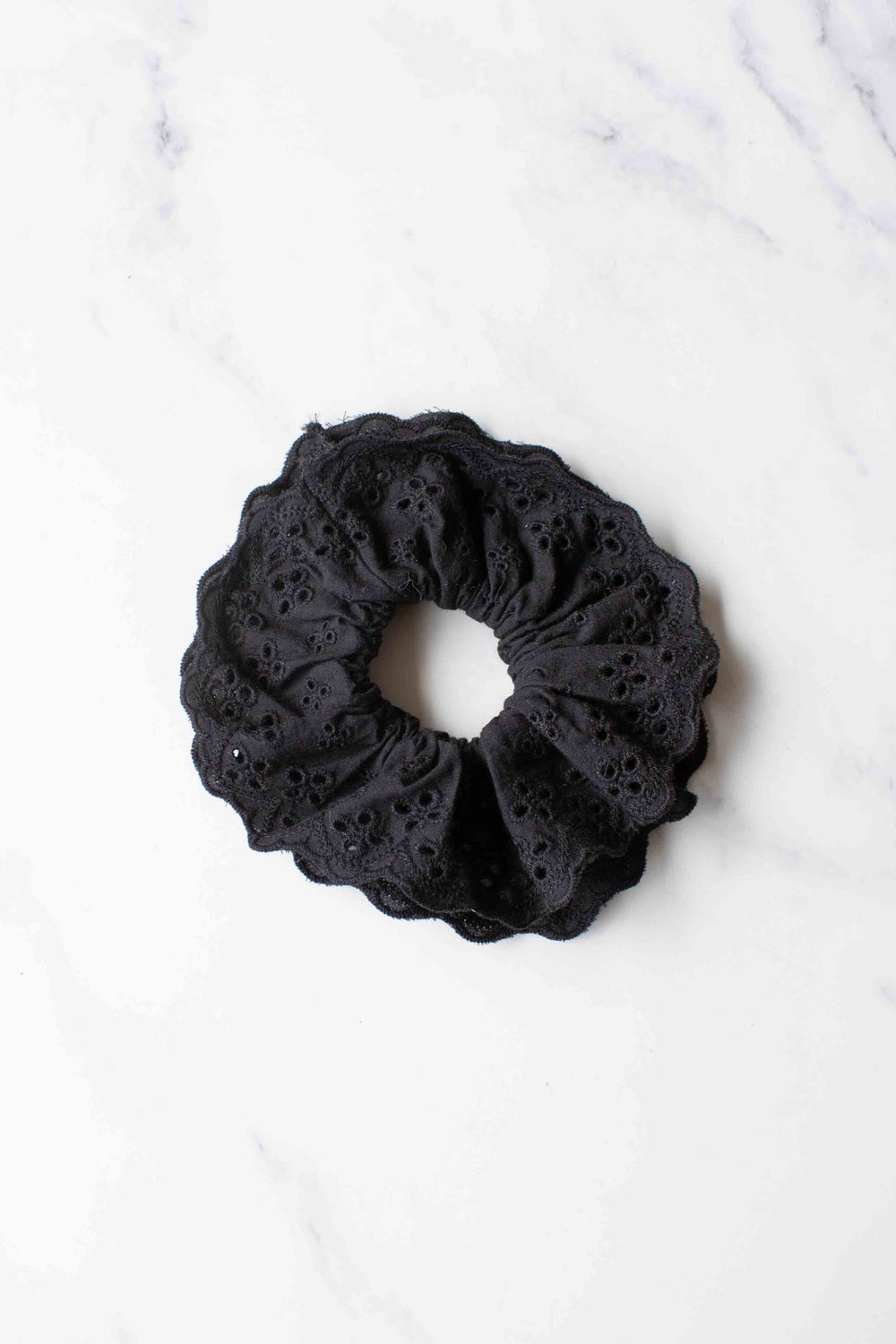 Floral Lace Hair Scrunchie