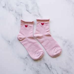 Women's Amelia Little Heart Shape Socks
