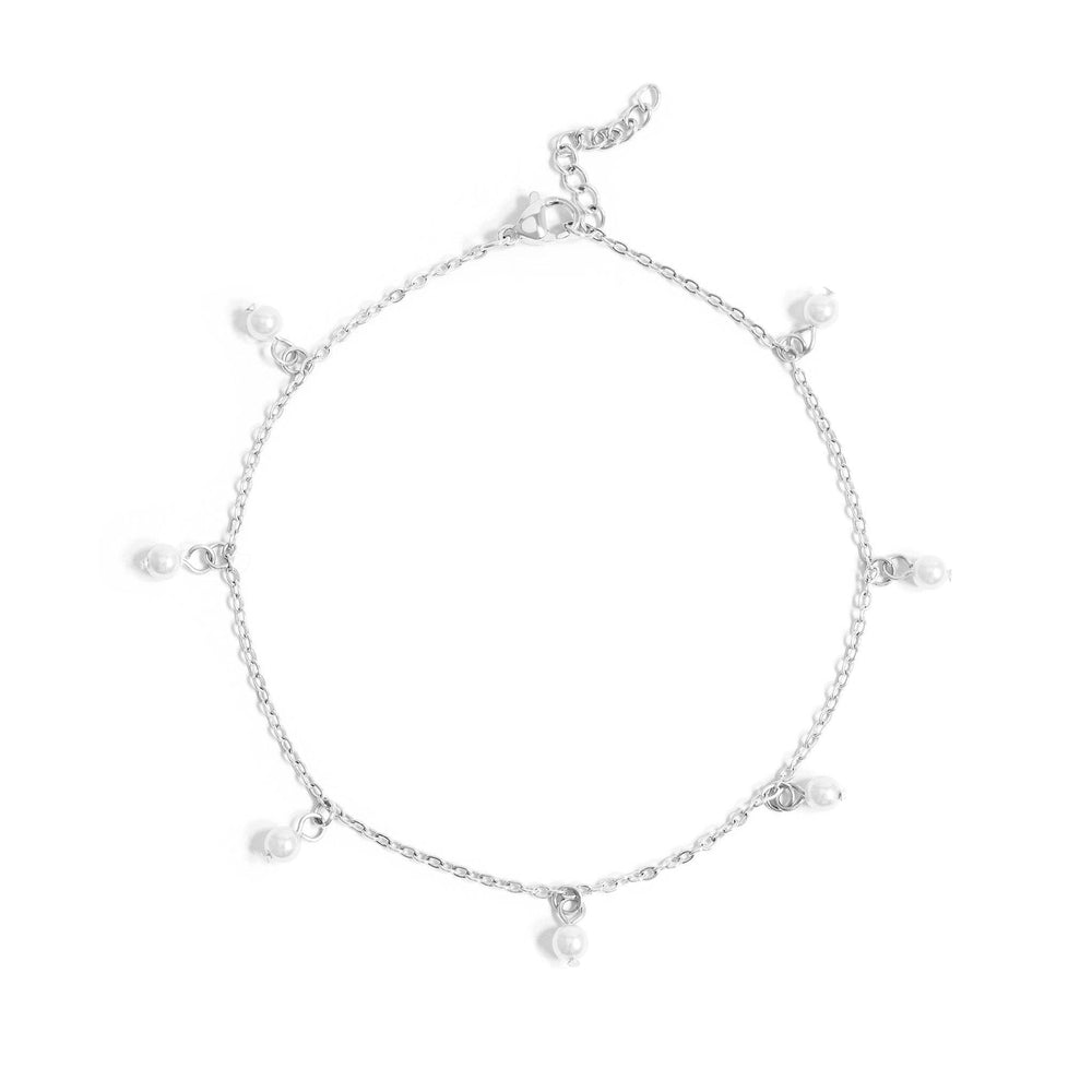 
                      
                        Pearl Charm Anklet
                      
                    