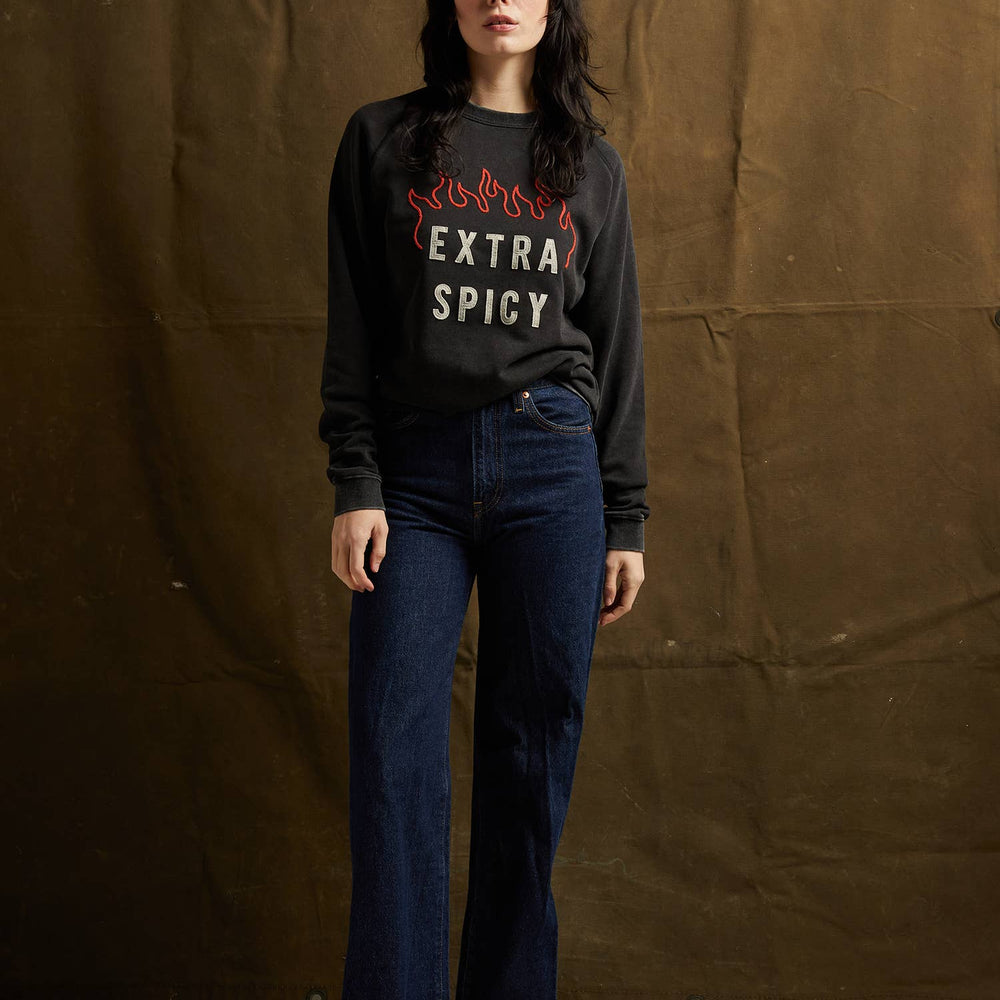 
                      
                        Extra Spicy Chainstitch & Felt Crewneck Sweatshirt - Unisex
                      
                    