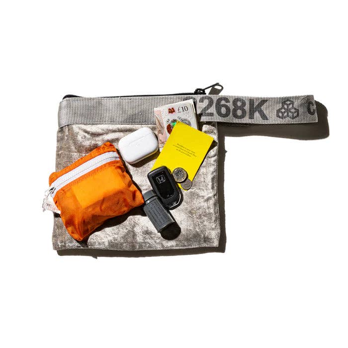 
                      
                        Upcycled Velvet Sling Belt Pouch
                      
                    