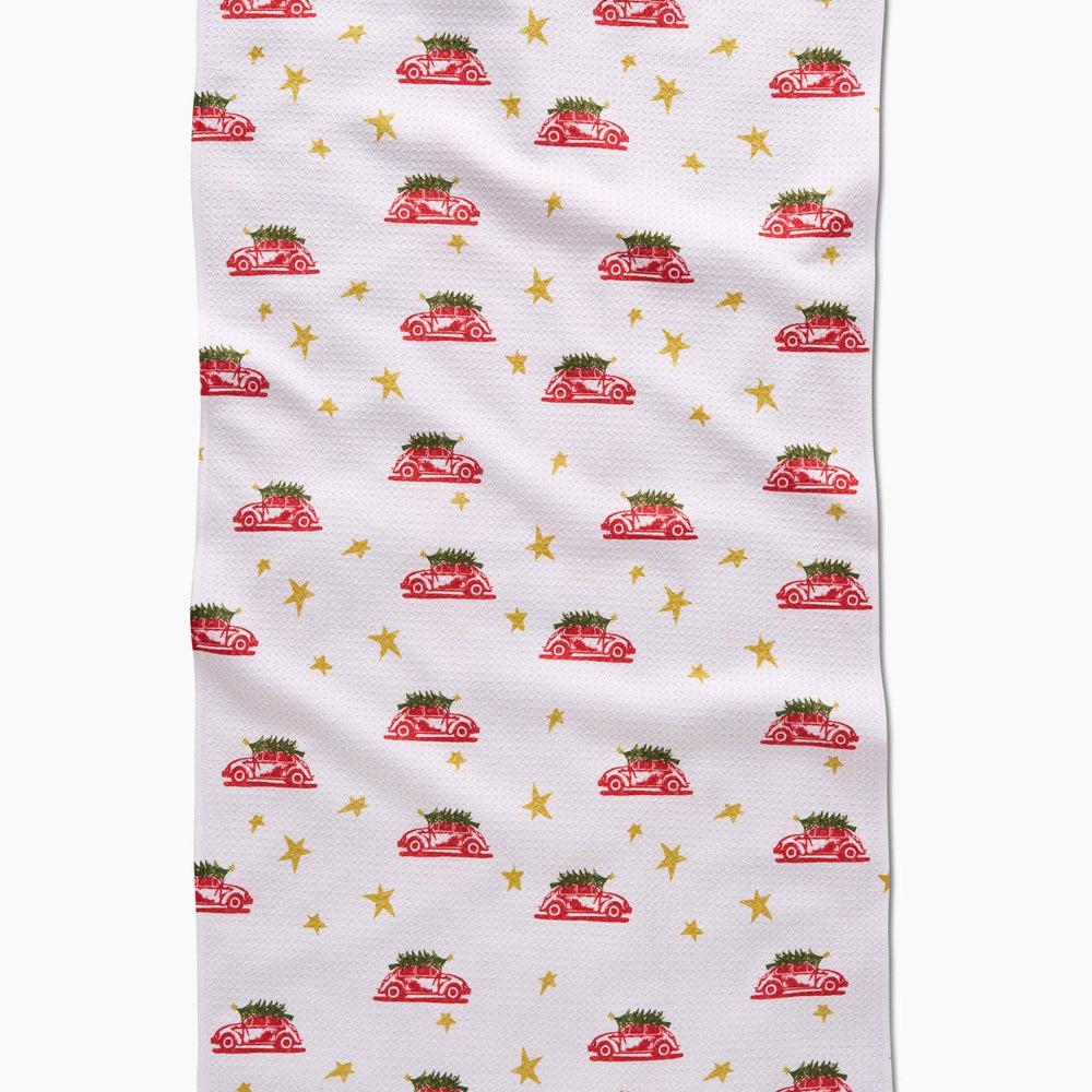 Christmas Bug Tea Towel
