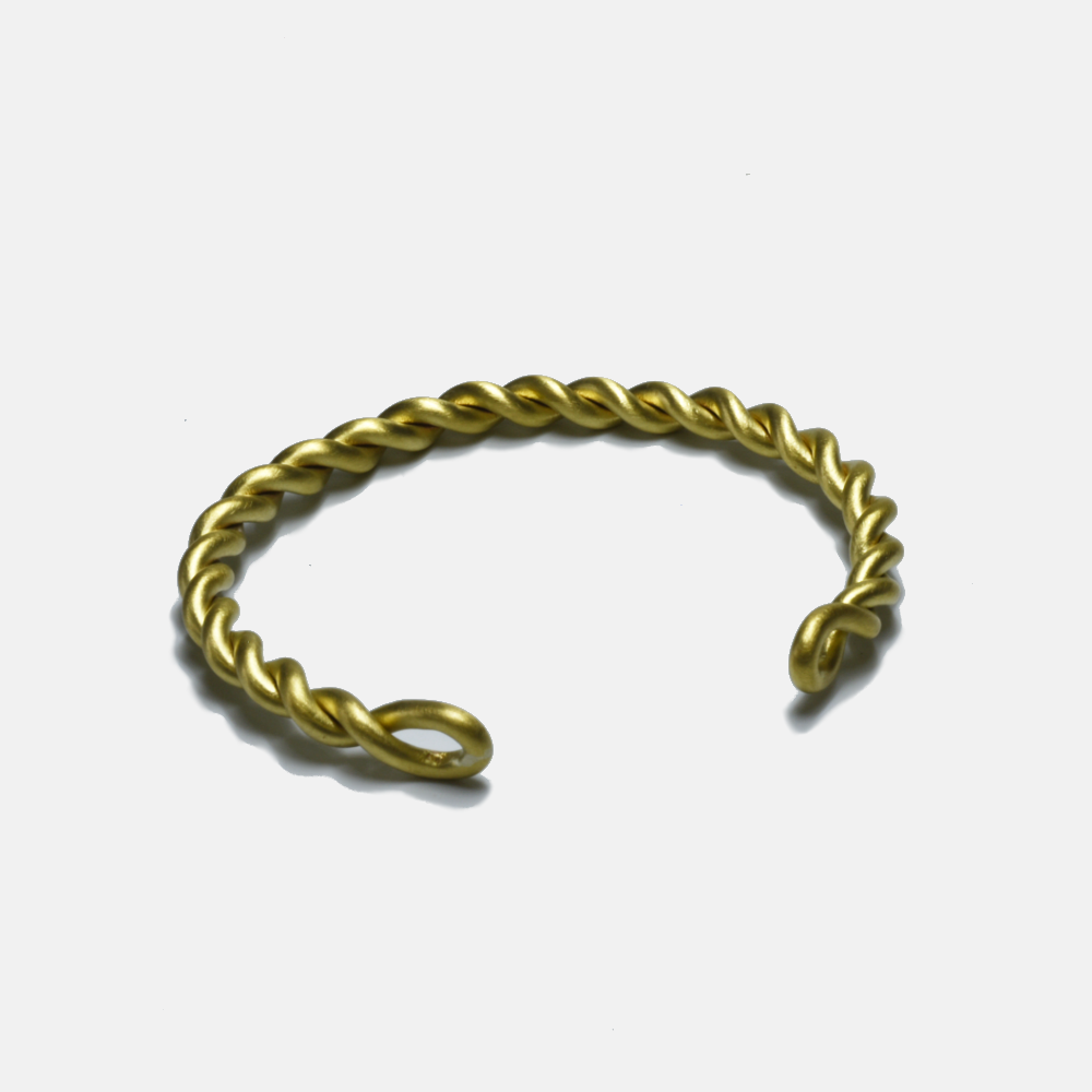 Twisted Brass Cuff