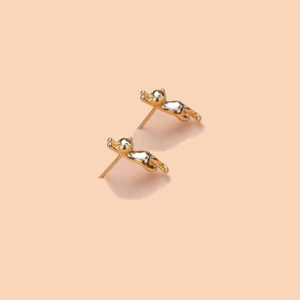 
                      
                        Meow Studs - 18K Gold Plated
                      
                    