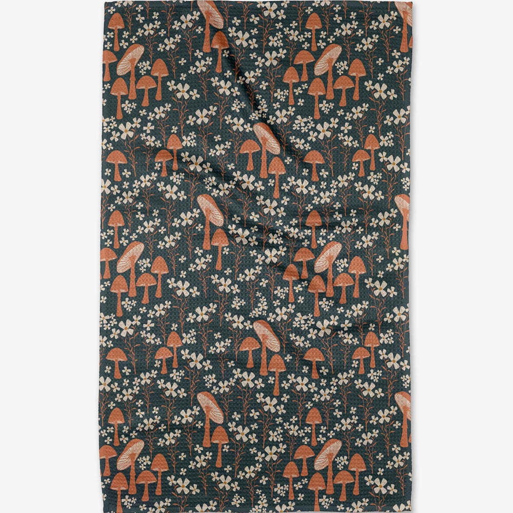 Mushroom Grove Tea Towel