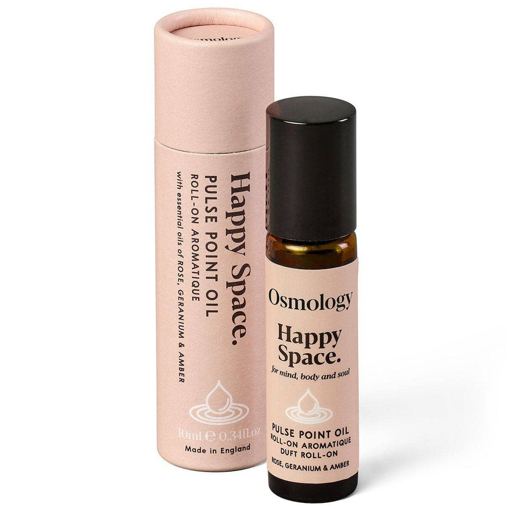 Happy Space Pulse Point Roll On - Rose Geranium and Amber