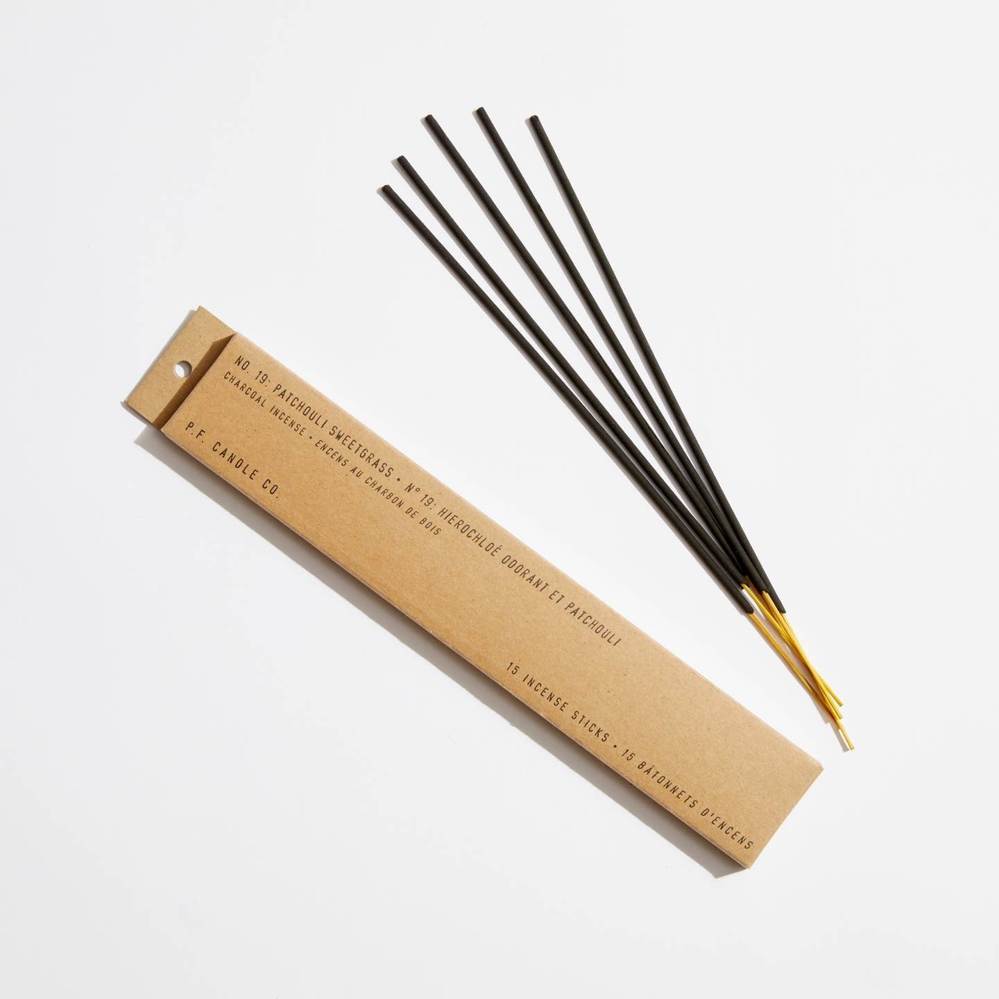 Patchouli Sweetgrass Incense - Pack of 15