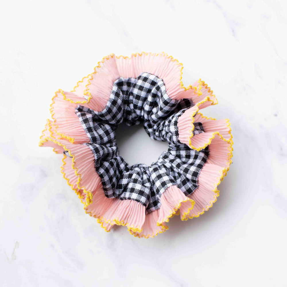 
                      
                        Women's Pleated Ruffle Hair Scrunchies
                      
                    