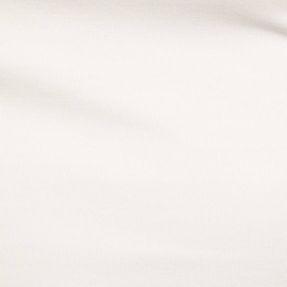 
                      
                        Double Lined Short Sleeve Baby Tee - White
                      
                    